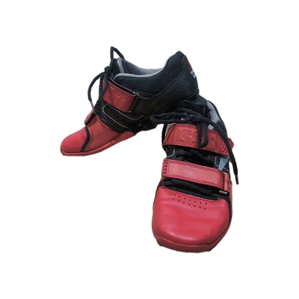 Reebok Crossfit Lifter Oly‎ U-Form Plus Leather V60042 Crimson Women's Size 7.5
